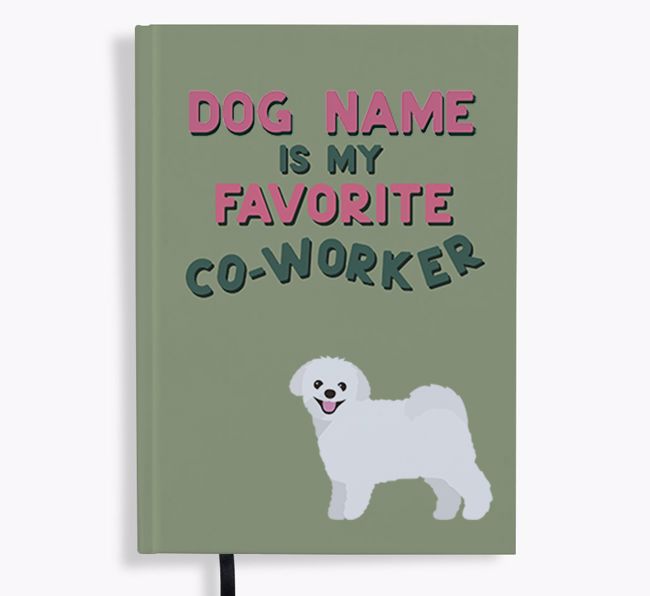 Favorite Co-Worker: Personalized {breedFullName} Notebook